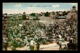Delcampe - HAITI - PORT AU PRINCE - LE MARCHE EN HAUT - Haiti