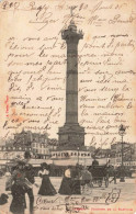 Delcampe - [-20%] FRANCE - Paris - Colonne De La Bastille - Animé - Carte Postale Ancienne - Plätze