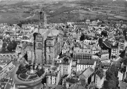 Delcampe - [-10%] FRANCE - Rodez - Panorama - Vallée - Cathédrale - Rosace - Toue - Place - Monument - Ville - Animé - Carte Postal - Rodez