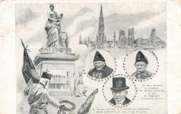 Delcampe - [-20%] MILITARIA - Belgique - Patriotique - M Duggot - M Hespel Et M Demoulin - Carte Postale Ancienne - Patriottisch