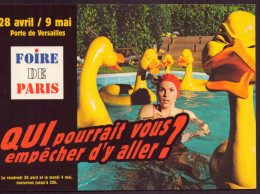 Delcampe - CP " Foire De Paris " 1999 - Demonstrationen