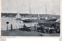 Delcampe - T10- EAST COWES. I. W . -  ANIMATION - BATEAUX - VOILIERS - EN 1907 - ( 2 SCANS ) - Cowes