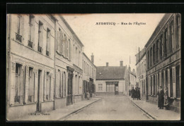 Delcampe - CPA Audruicq, Rue De L'Église - Audruicq