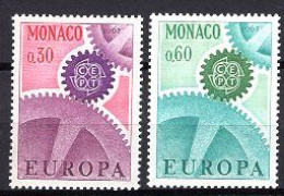 Delcampe - MONACO 19687  PAIRE EUROPA  YVERT N° 729-30 NEUF** - Ungebraucht