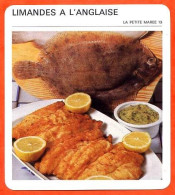 Delcampe - LIMANDES A L'ANGLAISE Fiche Recette Cuisine - Ricette Culinarie