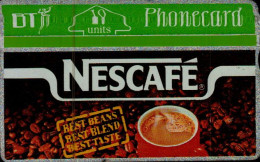 Delcampe - PHONECARD...NESCAFE - Lebensmittel