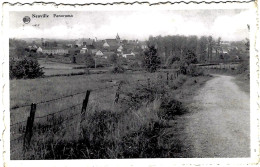 Delcampe - CPSM NEUVILLE ( Philippeville ) Panorama - Circulé 1953 - Edit. Dumay Lucie - 2 Scans - Philippeville