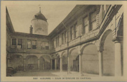Delcampe - VD AUBONNE LA COUR INTERIEURE DU CHATEAU - Maison Denéréaz Lausanne  - Pas Circulé - Aubonne
