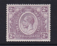 Delcampe - Kenya & Uganda: 1922/27   KGV    SG88    2/-    MH - Kenya & Uganda