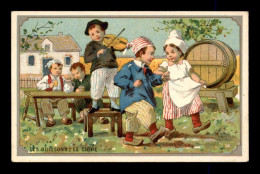 Delcampe - CHROMOS - CHOCOLAT DURYON & RAMETTE, CAMBRAI - LES BOISSONS - FORMAT 6.4 X 10.2 CM - Duroyon & Ramette