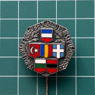 Delcampe - Badge Pin ZN013442 - Balkan Athletics Championships Belgrade Yugoslavia 1938 - Athletics