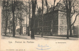 Delcampe - [-20%] BELGIQUE - Spa - Avenue Du Marteau - La Gendarmerie - Carte Postale Ancienne - Spa