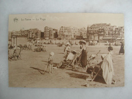 Delcampe - LA PANNE / DE PANNE - La Plage (très Animée) - De Panne