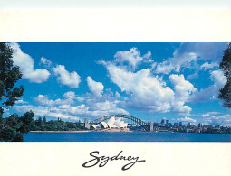 Delcampe - Australie - Australia - Sydney - Sydney Opera House And Harbour Bridge From The Domain - CPM - Voir Scans Recto-Verso - Sydney