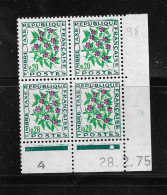 Delcampe - FRANCE 1975  TAXE N° 98 **  28.2.75  COIN DATE GOMME D'ORIGINE SANS CHARNIÈRE  NEUF TTB      2 SCANS - Portomarken