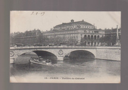 Delcampe - 75 - Paris - Théâtre Du Châtelet - Circulée En 1909 - Paris (01)