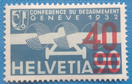 Delcampe - Zu F 24 / Mi 293c / YT PA 24 ** / MNH SBK 15 CHF Voir Description - Ungebraucht