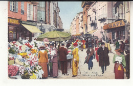 Delcampe - Nice - Marché Aux Fleurs - Opéra - Markten, Feesten