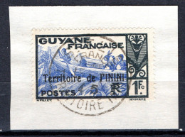 Delcampe - ININI : YT N°42 Oblitéré (belle Oblitération France Libre) - Used Stamps