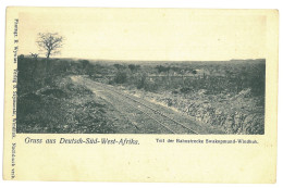 Delcampe - NAM 5 - 23698 SWAKOPMUND-WINDHUK, Railway, D.S.W. Afrika, Namibia - Old Postcard - Unused - Namibia