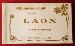 Delcampe - Carnet - Album Souvenir Laon  12 Cartes (02.Aisne ) - Laon
