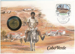 Delcampe - Zöld-foki Köztársaság 1980. 1E Ni-brass "FAO" Forgalmi Emlékérme Felbélyegzett Borítékban, Bélyegzéssel, Német Nyelvű Le - Ohne Zuordnung