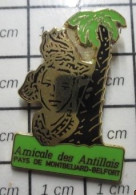 Delcampe - 113a  Pin's Pins / Beau Et Rare / ASSOCIATIONS / AMICALE DES ANTILLAIS PAYS DE MONTBELIARD-BELFORT - Associations