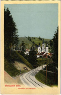 Delcampe - ** T2/T3 Mariazellerbahn, Mariazeller Bahn; Durchblick Auf Mariazell / General View From Mariazell, Railway, From Postca - Ohne Zuordnung