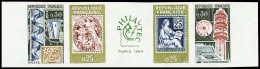 Delcampe - ** N°1417Aa Bande Philatec 1964, Non Dentelée, Neuve **, TB - 1961-1970