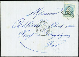 Delcampe - Lettre France N°29 Obl. GC 2387 S. LAC, Càd MONACO 23/12/(69), TB - Altri & Non Classificati