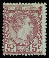 Delcampe - * N°10 5f Carmin Sur Vert, Charles III, Neuf *, TB - Altri & Non Classificati