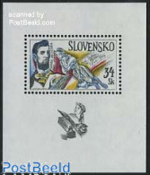 Delcampe - Slovakia 1994 National Song S/s, Mint NH, Performance Art - Music - Ungebraucht