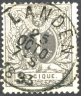 Delcampe - [O SUP] N° 43, Superbe Obl Centrale SC 'Landen' - 1884-1891 Leopoldo II