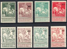 Delcampe - [** SUP] N° 92/99, '1911', La Série Complète.  Fraîcheur Postale - Certificat Photo - Cote: 2635€ - 1910-1911 Caritas