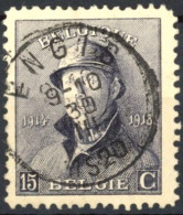 Delcampe - [O SUP] N° 169, Superbe Obl Centrale SC 'Engis' - 1919-1920  Re Con Casco