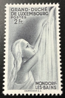 Delcampe - Luxembourg * Luxemburg * 1940 BAD MONDORF FEHLDRUCK Ohne Lothringer Kreuz ( Yt 333 Mi 342 )MNH ** Rarität - 1926-39 Charlotte Right-hand Side