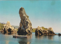 Delcampe - Taormina(messina) - Giardini - I Faraglioni - Viaggiata - Messina