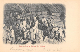 Delcampe - CPA ROUMANIE / INTERIORUL DE LA SALINELE DIN DOFTANA - Rumänien