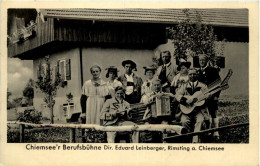 Delcampe - Chiemsee Berufsbühne - Feldpost 3. Reich - Chiemgauer Alpen