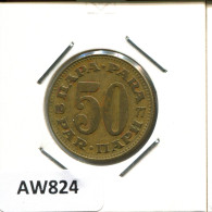 Delcampe - 50 PARA 1977 YOUGOSLAVIE YUGOSLAVIA Pièce #AW824 - Joegoslavië