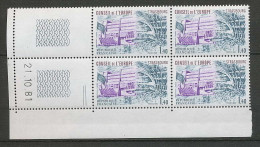 Delcampe - 0151 France Coin Daté Service N°65 2 TRAITS 21/10/1981 - Dienstmarken