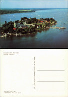 Delcampe - Ansichtskarte Chiemsee Fraueninsel Im Chiemsee Mit Kloster Frauenwörth 1990 - Chiemgauer Alpen