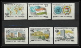 Delcampe - 428 Hongrie (Hungary) - N° 2745/50 Non Dentelé Imperf Onu NEUF ** MNH - Ongebruikt