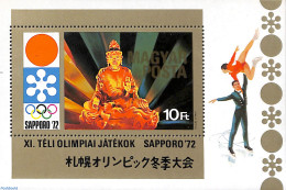 Delcampe - Hungary 1971 Olympic Winter Games Sapporo S/s, Mint NH, Sport - Olympic Winter Games - Ongebruikt