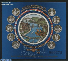 Delcampe - Hungary 1985 KSZE Treaty Conference S/s, Mint NH, History - Transport - Various - Europa Hang-on Issues - Ships And Bo.. - Ongebruikt