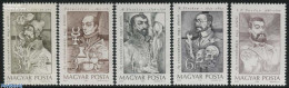 Delcampe - Hungary 1989 Medical Pioneers 5v, Mint NH, Health - Science - Health - Chemistry & Chemists - Ongebruikt