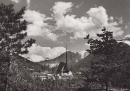 Delcampe - CARTOLINA  CORTE DI CADORE BORCA M.1100 BELLUNO VENETO CHIESA "NOSTRA SIGNORA DEL CADORE" VILLAGGIO E.N.I. NON VIAGGIATA - Belluno