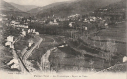 Delcampe - VABRE   Depart Du Train  Edit  Mialhe - Vabre