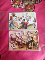 Delcampe - Humanized Cats.louis Wain Style Cpsm.around 1970 México Edition.(2)reg.post.e8.by December - Wain, Louis