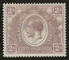 Delcampe - Kenya And Uganda     .  SG   .   88  (2 Scans)  .       *  .   Mint-hinged - Kenya & Uganda